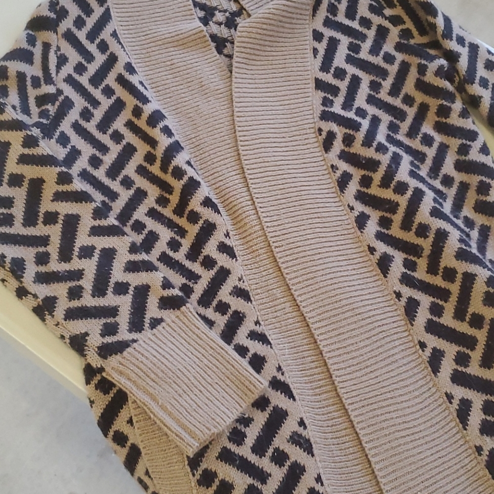 Open sweater